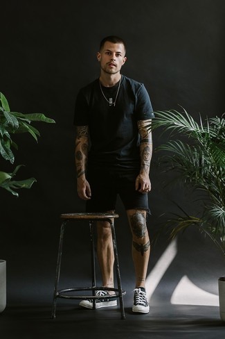 Comment porter un short en denim noir
