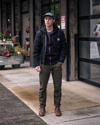 Comment porter une veste harrington noire