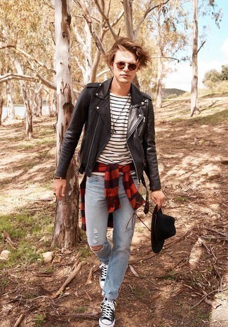 Comment porter un chapeau noir pour un style relax