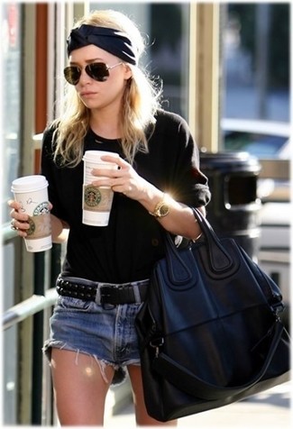 Comment porter un bandeau noir
