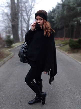Comment porter un bandeau noir en automne