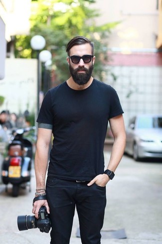 Quelle tenue avec un jean noir homme