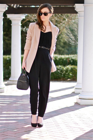 Comment porter une combinaison pantalon noire