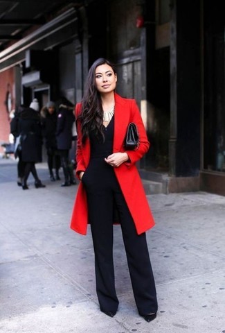 Comment porter une combinaison pantalon noire