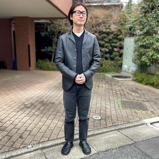 Comment porter une veste en cuir noire