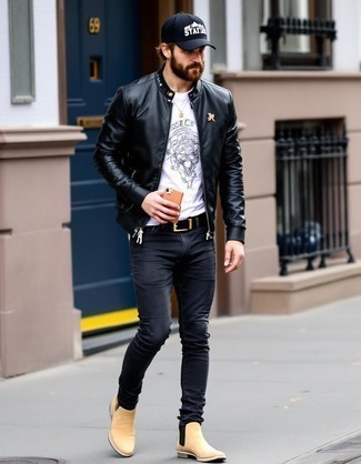 Comment porter une veste en cuir noire
