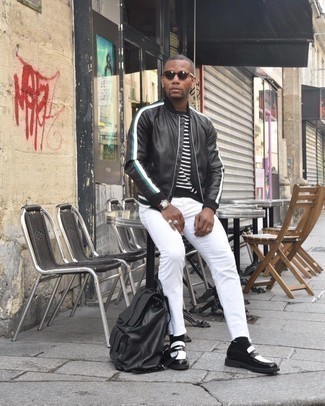 Comment porter une veste en cuir noire