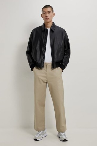 Comment porter une veste en cuir noire