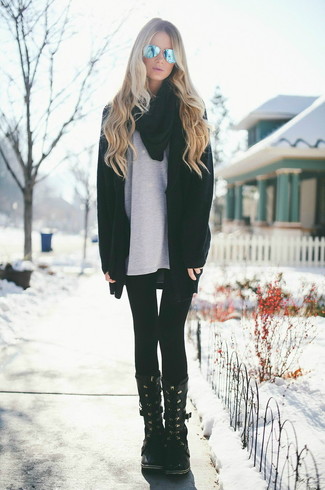 Comment porter des leggings noirs à 30 ans