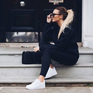 Comment porter des leggings noirs