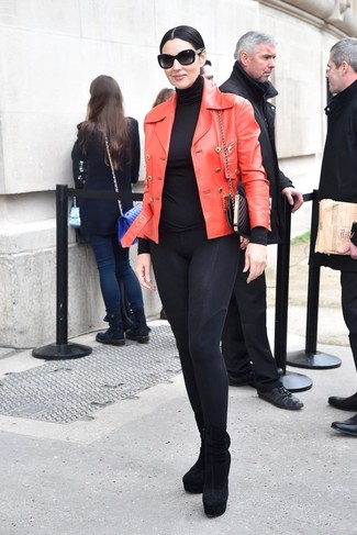 Comment porter des leggings noirs après 50 ans