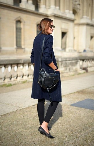 Comment porter des leggings noirs à 30 ans
