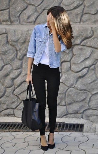 Comment porter des leggings noirs
