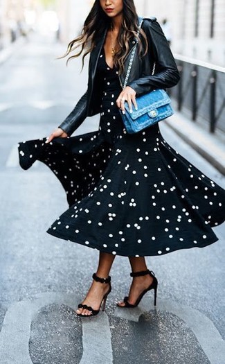 Des chaussures à porter avec une robe longue noire quand il fait frais
