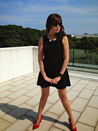 Comment porter un collier noir