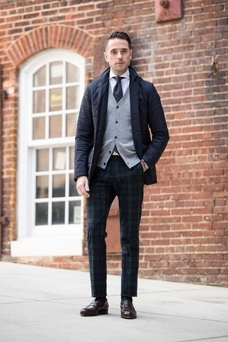 Comment porter un blazer matelassé noir