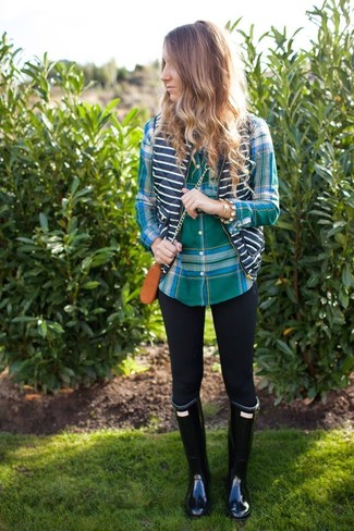 Comment porter des bottes de pluie noires pour un style relax