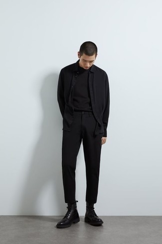 Comment porter une chemise noire