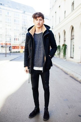 Comment porter des chaussettes noires en hiver