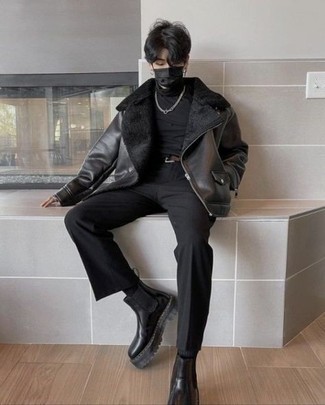 Comment porter des chaussettes noires en hiver