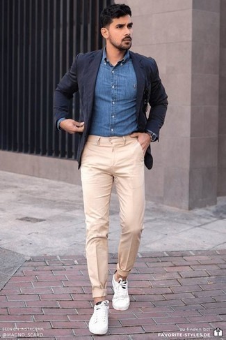 Pantalon chino beige Salvatore Ferragamo