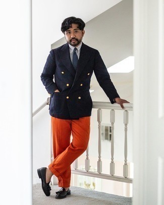 Pantalon de costume orange Acne Studios