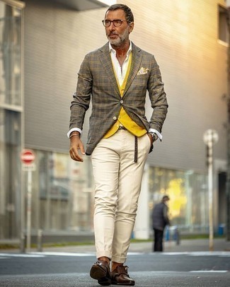 Pantalon chino beige Dolce & Gabbana