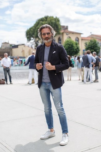 Comment porter un blazer pour un style relax