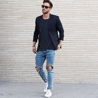Comment porter un blazer pour un style relax