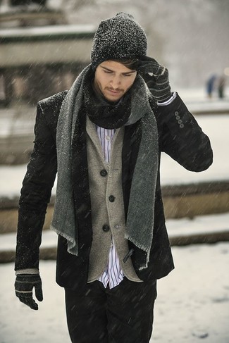 Comment porter un blazer quand il fait froid à 30 ans