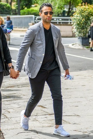 Comment porter un blazer quand il fait très chaud