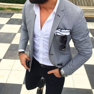 Comment porter un blazer avec des slippers
