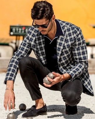 Comment porter un blazer avec des slippers