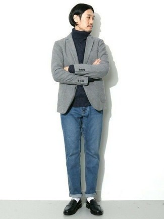 Comment porter un blazer avec des slippers