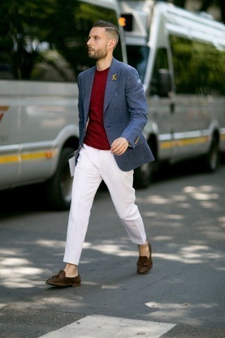 Comment porter un blazer avec des slippers