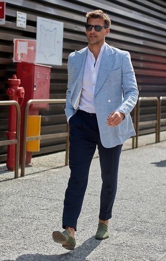 Comment porter un blazer avec des slippers