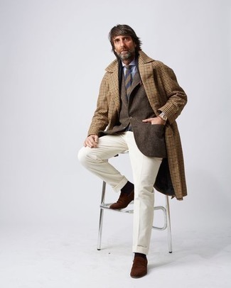 Comment porter un blazer avec des slippers en hiver après 50 ans