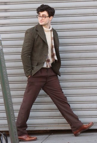 Bottines chukka en cuir marron Bruno Bordese