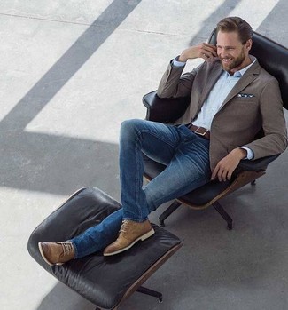 Comment porter un blazer avec un jean skinny pour un style chic decontractés en été
