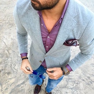 Comment porter un blazer avec un jean skinny pour un style chic decontractés à 20 ans