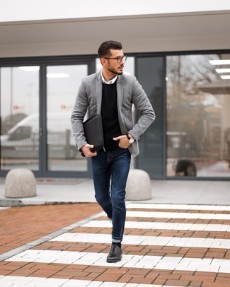 Comment porter un blazer avec un jean skinny pour un style chic decontractés à 20 ans