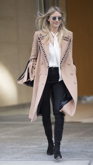 Comment porter un chemisier quand il fait froid