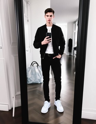 Blouson aviateur noir VAUDE