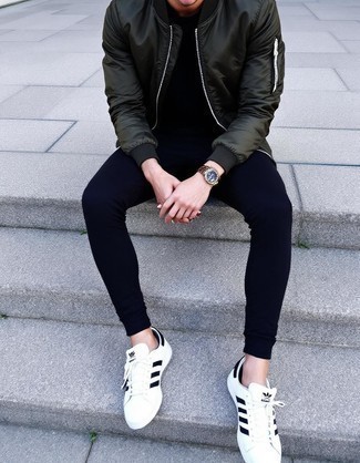 Pantalon de jogging noir Puma