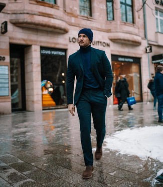 Comment porter un bonnet bleu