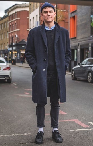 Comment porter un bonnet bleu
