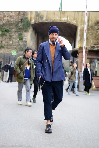 Comment porter un bonnet bleu