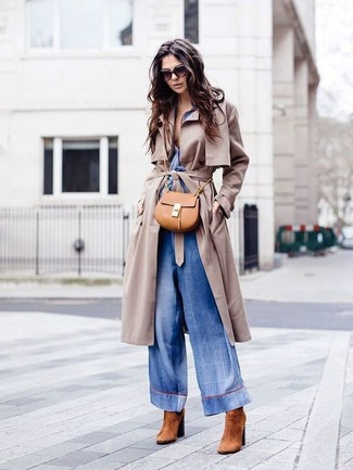 Comment porter une combinaison pantalon bleue