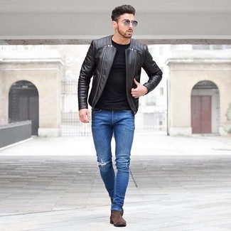 Comment porter un blouson aviateur