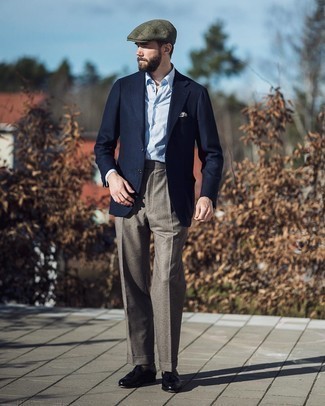 Comment porter un pantalon de costume marron